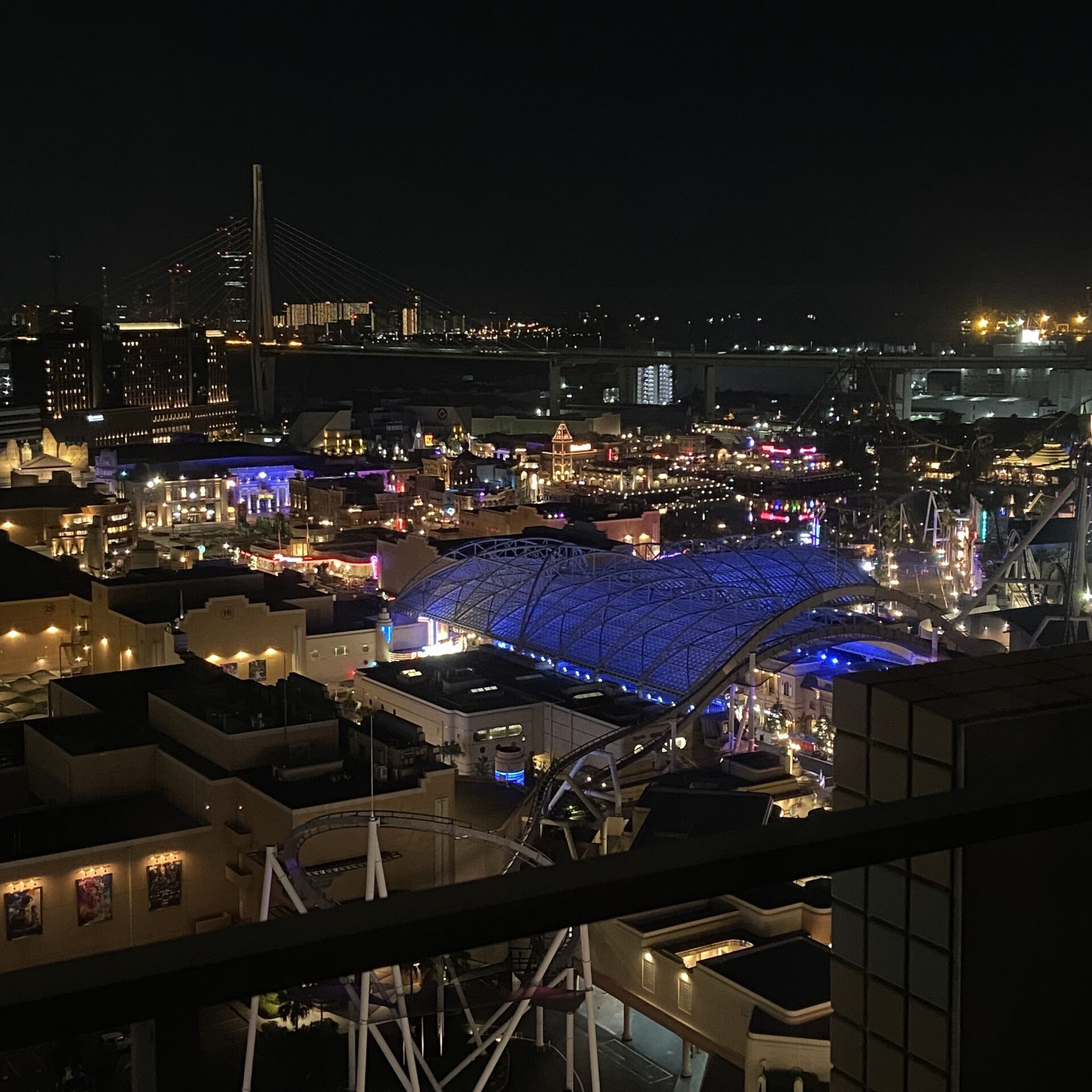USJの夜景